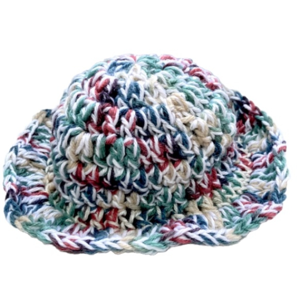 Warm Hat Handmade Crocheted Toddler Girl